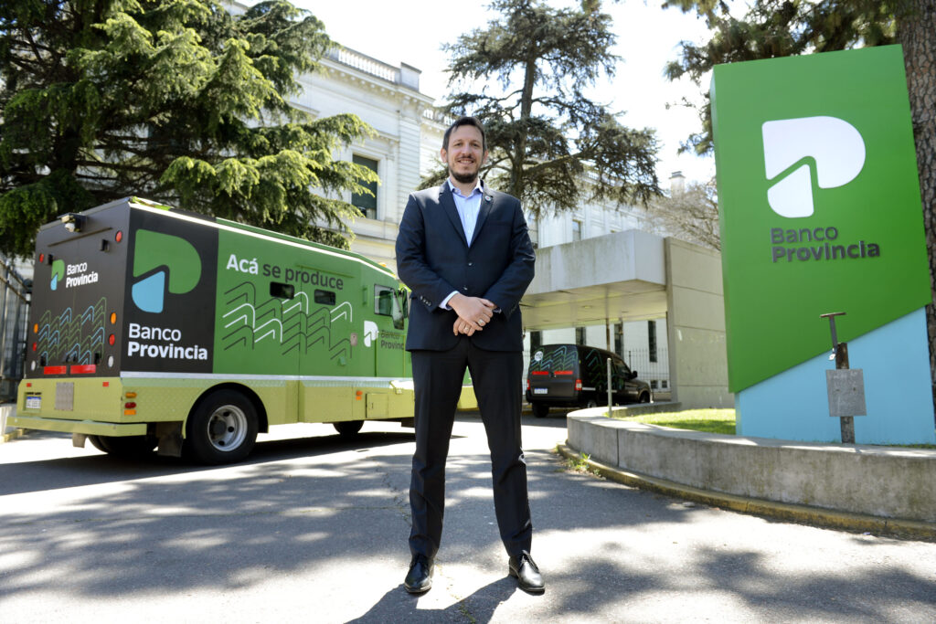 Juan Cuattromo, presidente del Banco Provincia