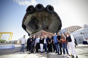 Axel Kicillof estuvo en el puerto de Mar del Plata