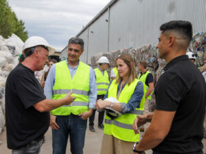 Jorge Macri recorrió el Centro de Reciclaje de la Ciudad