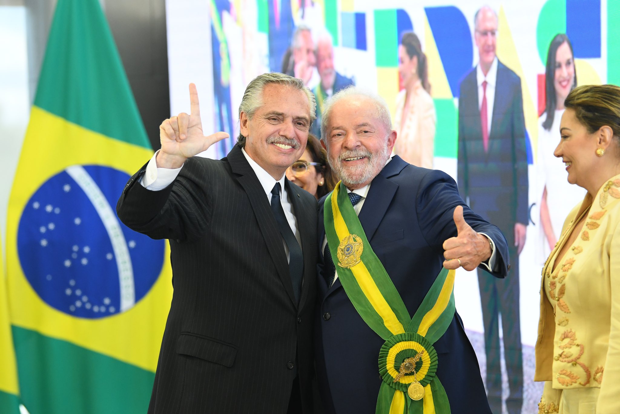 Alberto Fernández estuvo en la asunción de Lula: "El sueño se hizo realidad"
